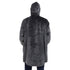 Snuggs Blanket Hoodie Dark Grey Christmas Ho Ho Ho Pocket